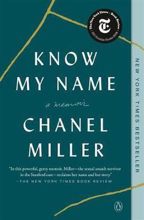 know my name chanel|Know My Name: A Memoir: Miller, Chanel: 9780735223721.